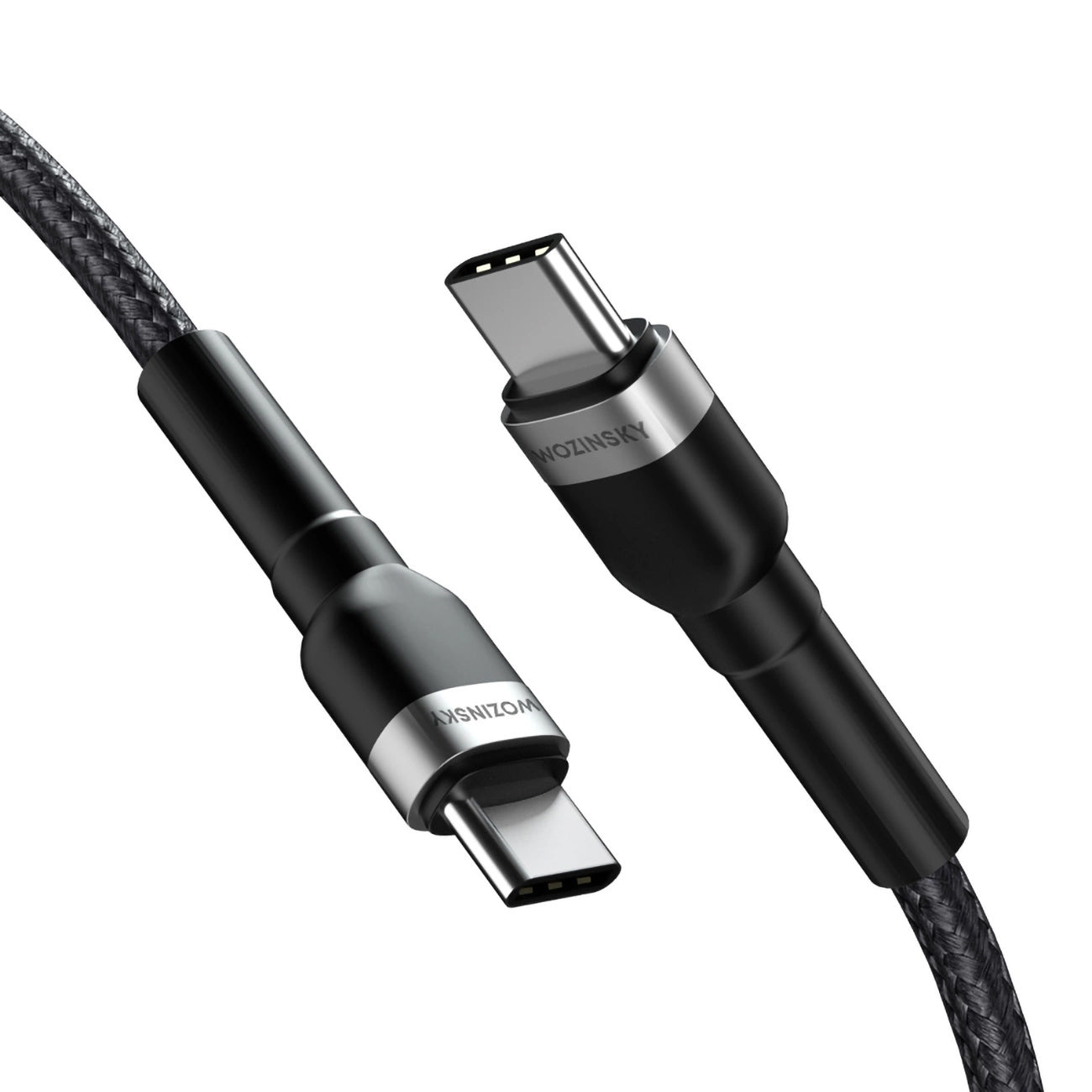 Cable de Datos y Carga USB-C - USB-C WZK WNBCC2, 65W, 2m, Negro