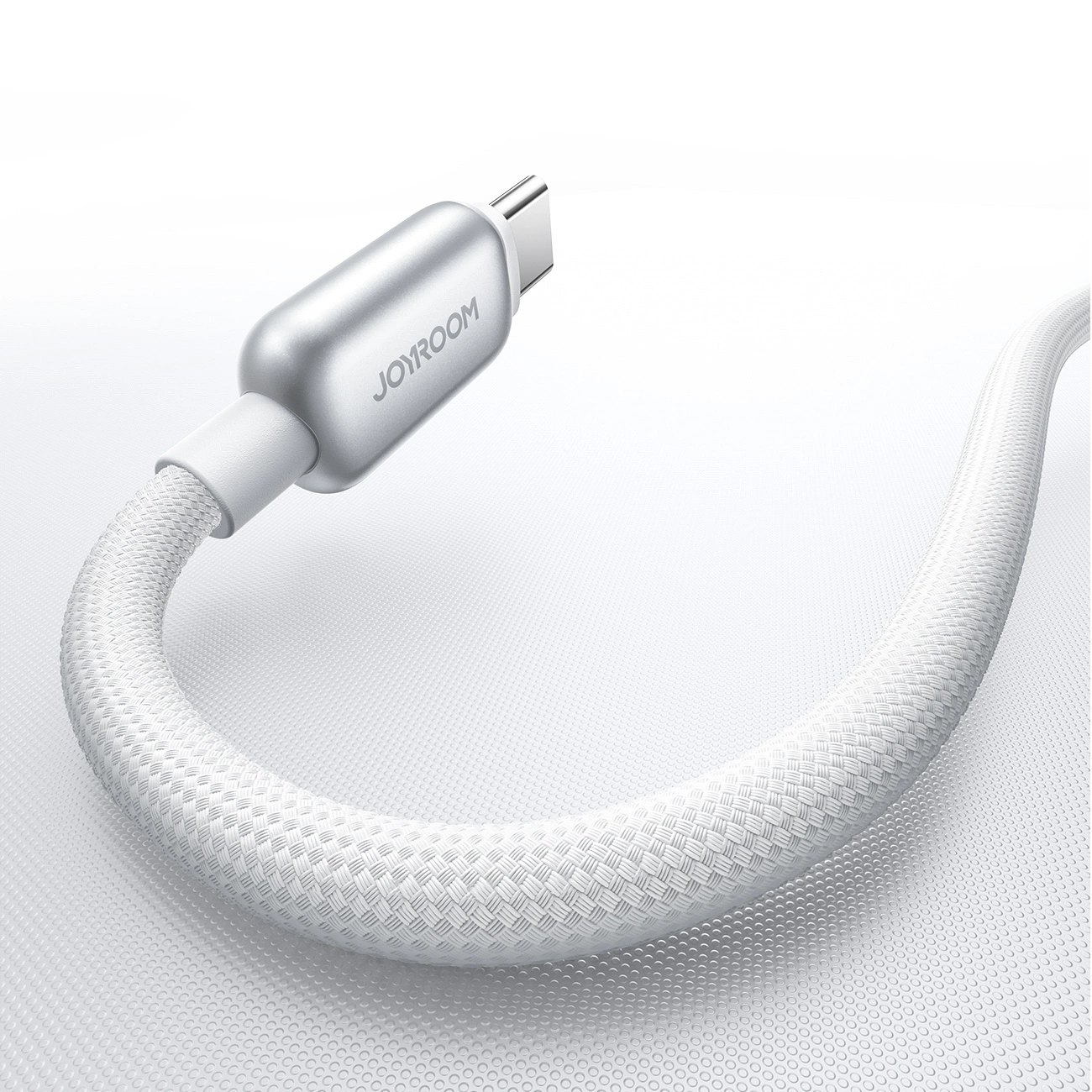 Cable de Datos y Carga USB-C - Lightning Joyroom S-A55 StarFlight Display, 30W, 1.2m, Blanco