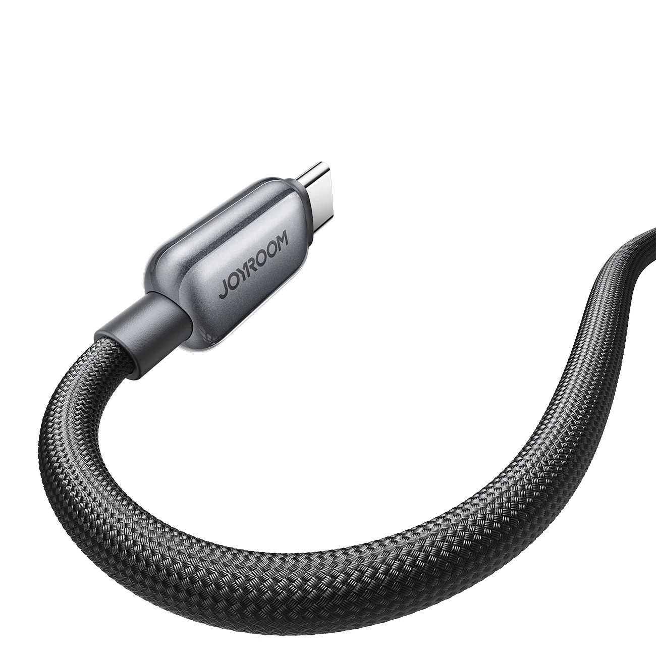 Cable de Datos y Carga USB-A - USB-C Joyroom S-A55 StarFlight Display, 66W, 1.2m, Negro