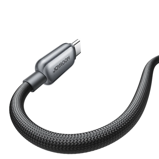 Cable de Datos y Carga USB-A - USB-C Joyroom S-A55 StarFlight Display, 66W, 1.2m, Negro