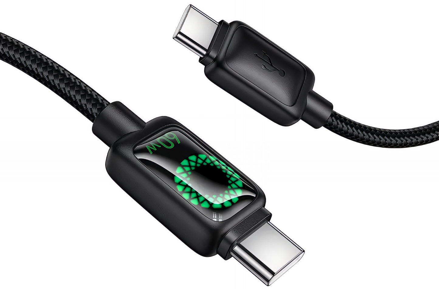 Cable de Datos y Carga USB-C - USB-C HOCO U146, 60W, 1.2m, Negro