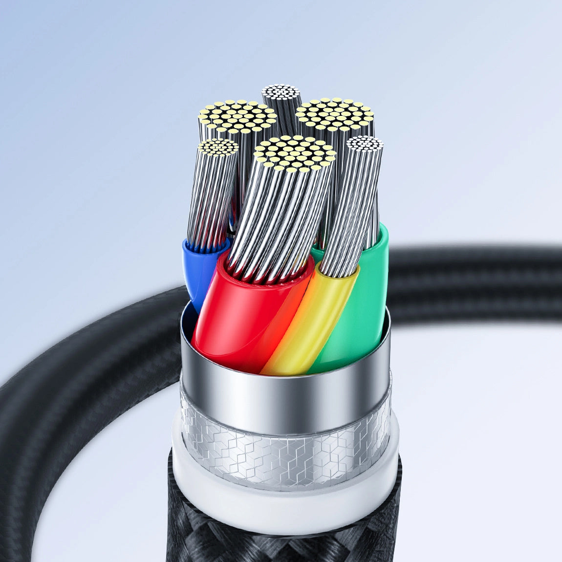 Cable de Datos y Carga USB-A - USB-C Joyroom S-A11, 18W, 1.2m, Negro