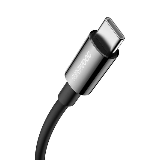 Cable de Datos y Carga USB-A a USB-C Baseus Superior Series, 65W, 2m, Negro CAYS001001