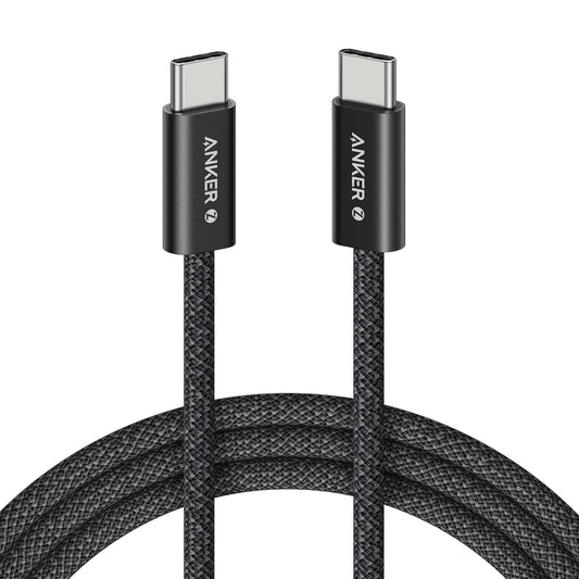 Cable de Datos y Carga USB-C - USB-C Anker Zolo, 240W, 1.8m, Negro A8060H12