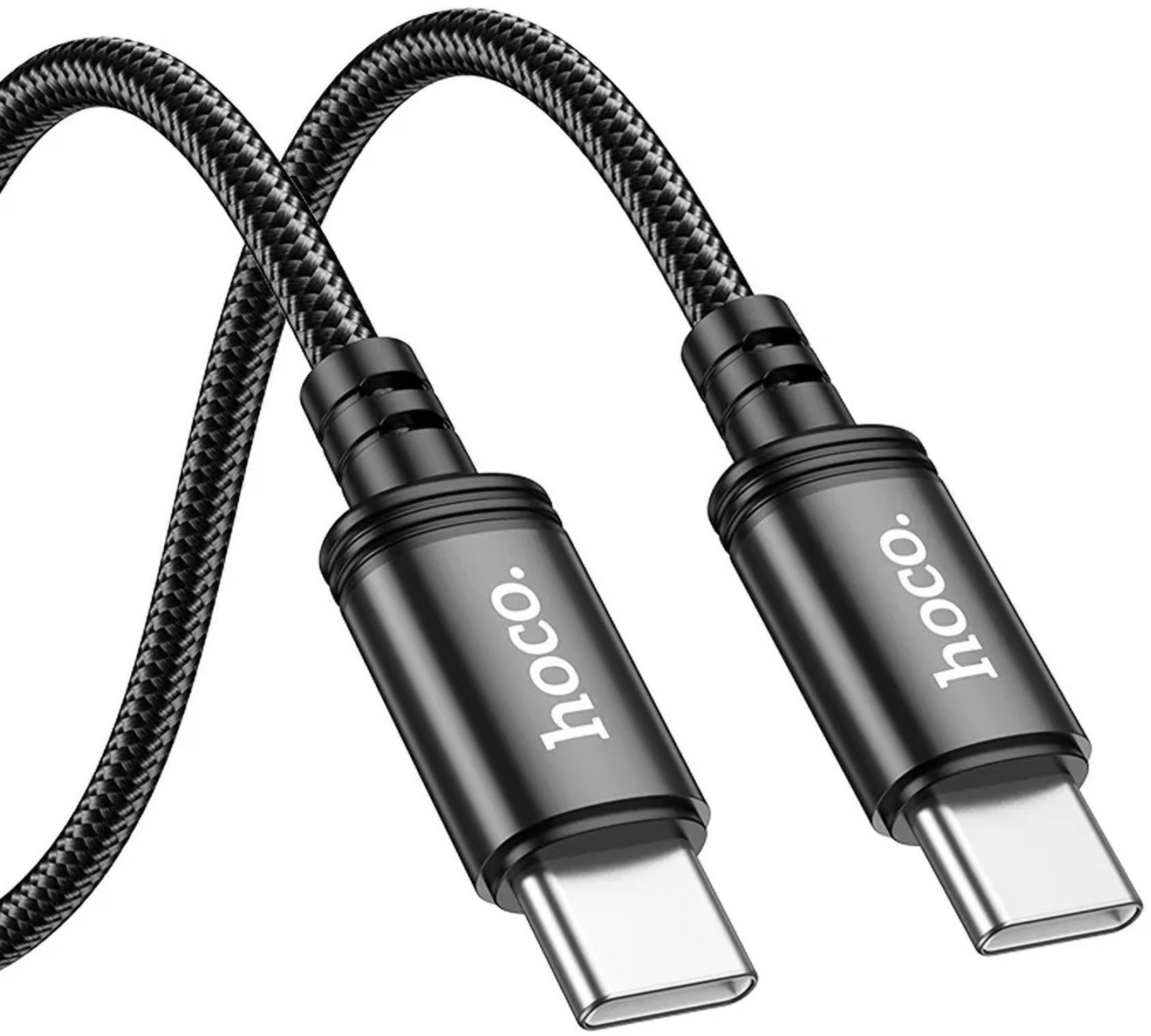 Cable de Datos y Carga USB-C - USB-C HOCO X91, 60W, 3m, Negro