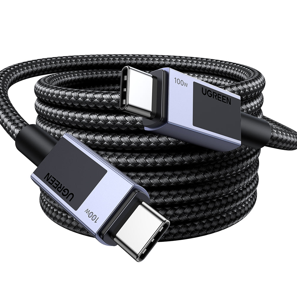 Cable de Datos y Carga USB-C - USB-C UGREEN L512, 100W, 3m, Gris