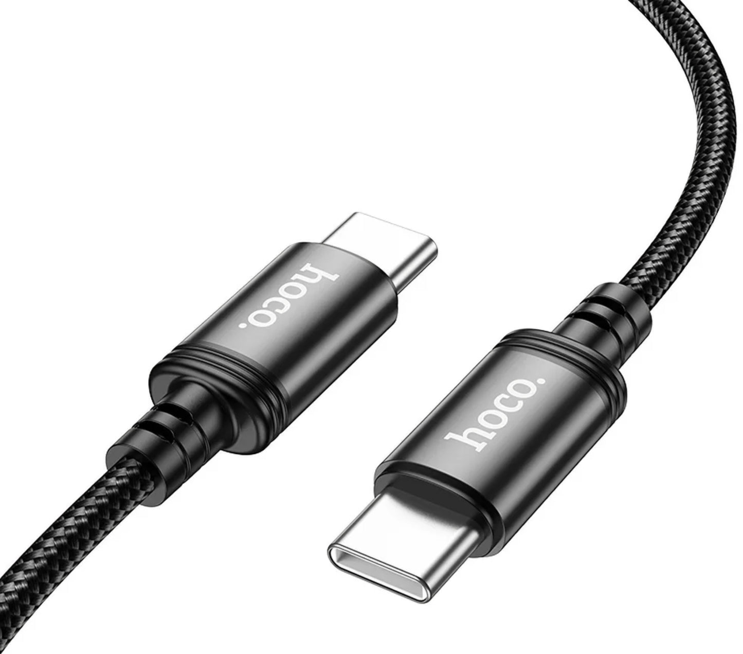 Cable de Datos y Carga USB-C - USB-C HOCO X91, 60W, 3m, Negro