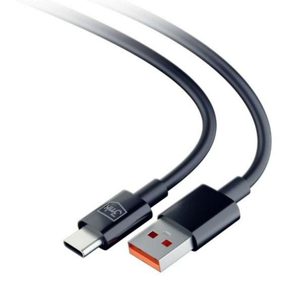 Cable de Datos y Carga USB-A - USB-C 3MK Hyper, 18W, 1.2m, Negro