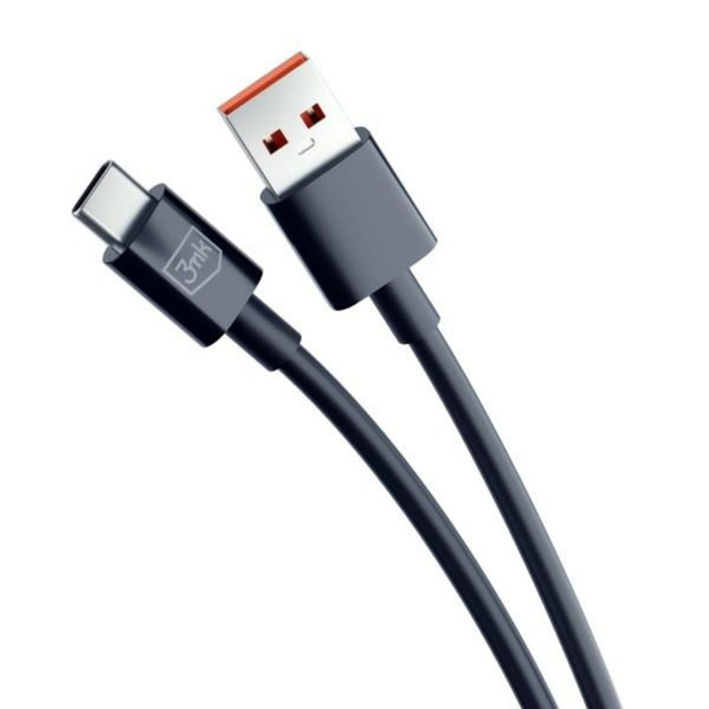 Cable de Datos y Carga USB-A - USB-C 3MK Hyper, 18W, 1.2m, Negro