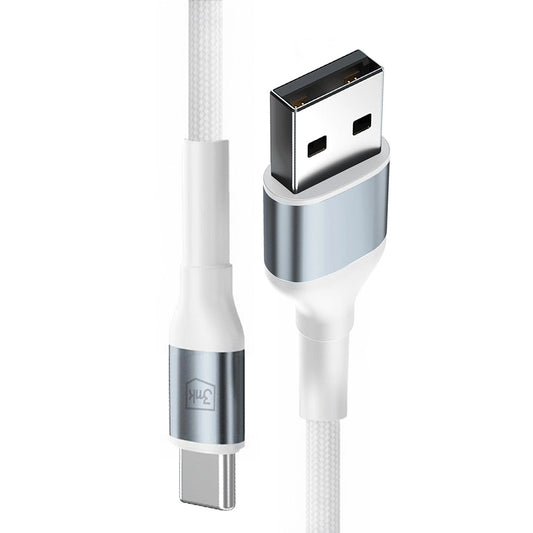 Cable de Datos y Carga USB-A - USB-C 3MK Hyper N, 18W, 1m, Blanco