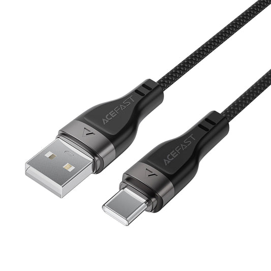 Cable de Datos y Carga USB-A - USB-C Acefast C11-04, 18W, 1.2m, Negro