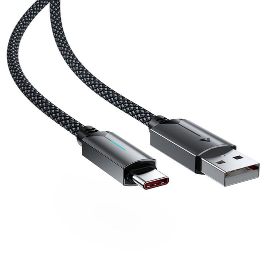 Cable de Datos y Carga USB-A - USB-C Acefast C19-04, 18W, 1.2m, Negro