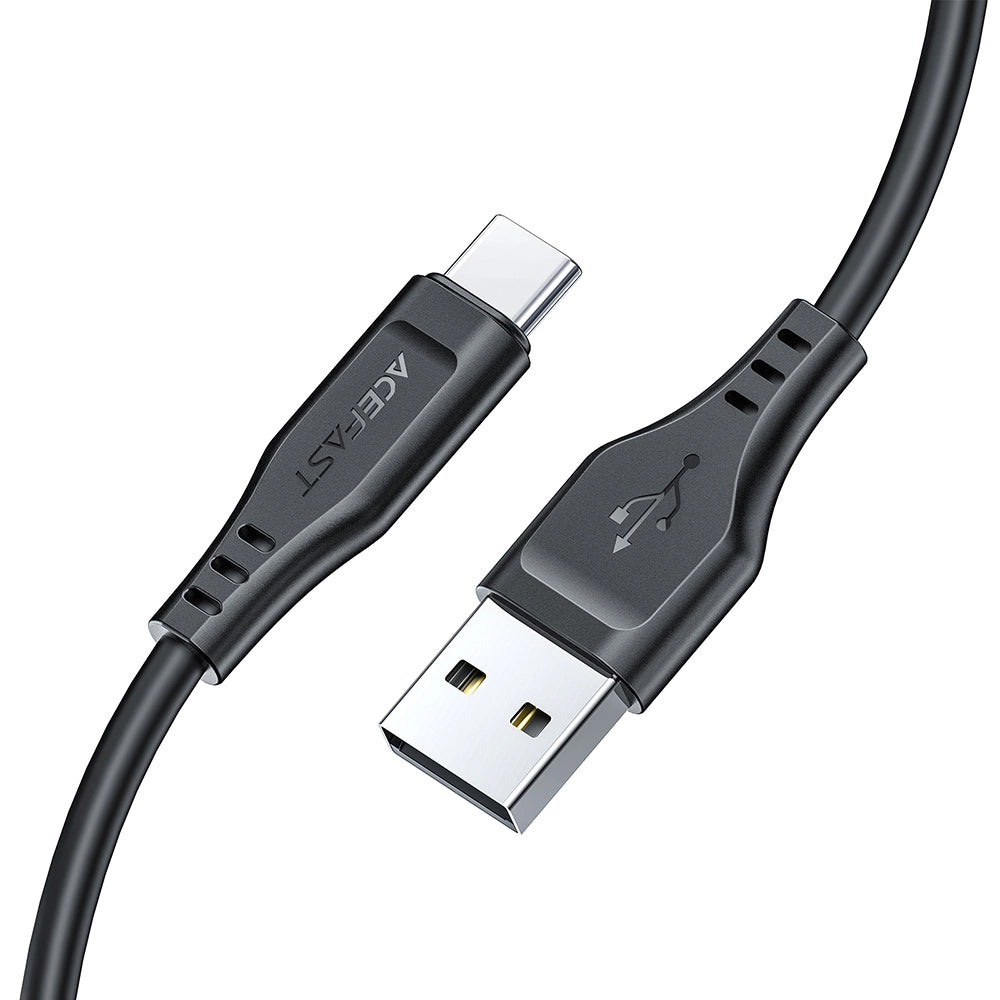 Cable de Datos y Carga USB-A - USB-C Acefast C3-03, 60W, 1.2m, Negro