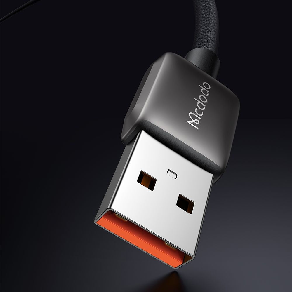 Cable de Datos y Carga USB-A - USB-C McDodo CA-2350 Display, 100W, 1.2m, Negro