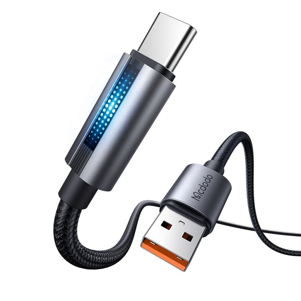 Cable de Datos y Carga USB-A - USB-C McDodo CA-5180, 100W, 1.2m, Negro