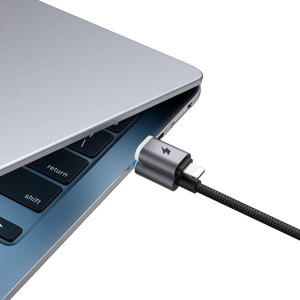 Cable de Datos y Carga USB-A / USB-C - USB-C / Lightning McDodo CA-6560, 60W, 1.2m, Negro