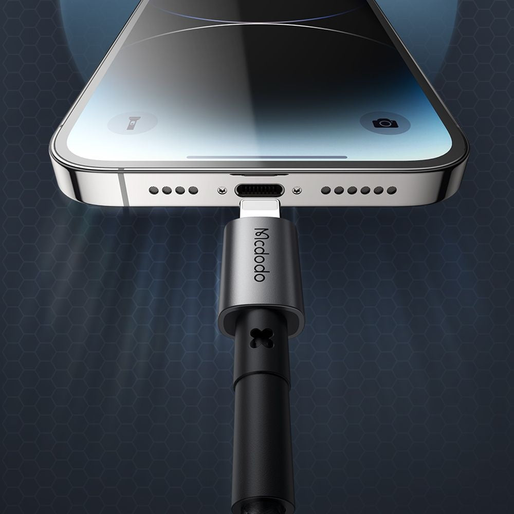 Cable de Datos y Carga USB-C - Lightning McDodo CA-2850, 36W, 1.2m, Negro