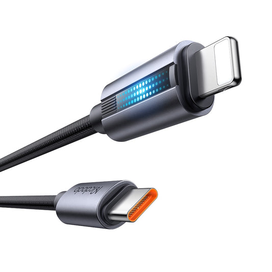 Cable de Datos y Carga USB-C - Lightning McDodo CA-5710, 36W, 1.2m, Negro