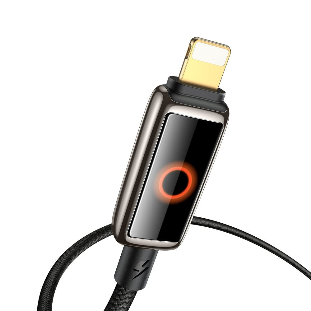 Cable de Datos y Carga USB-C - Lightning McDodo CA-6670 Auto Power Off, 36W, 1.2m, Negro
