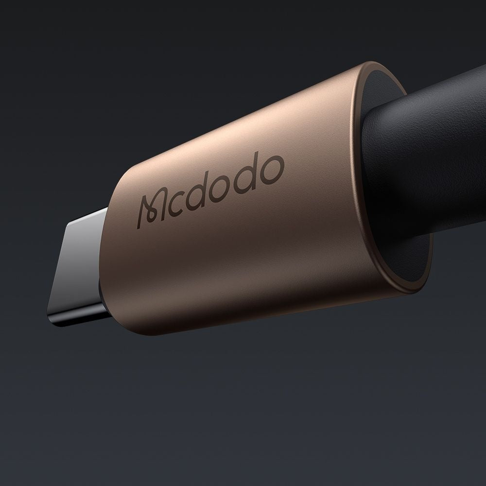 Cable de Datos y Carga USB-C - Lightning McDodo CA-6941, 36W, 1.2m, Dorado
