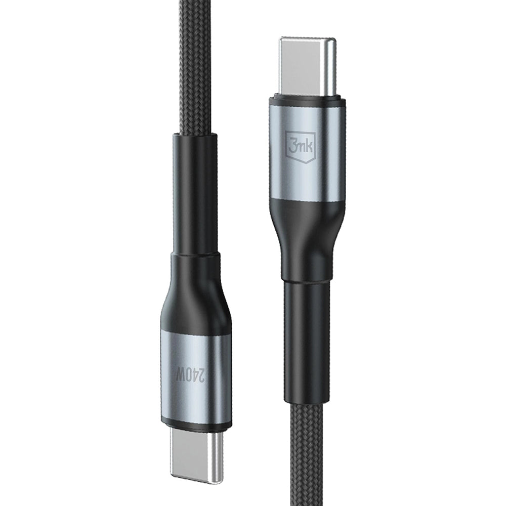 Cable de Datos y Carga USB-C - USB-C 3MK Hyper N, 240W, 2m, Negro