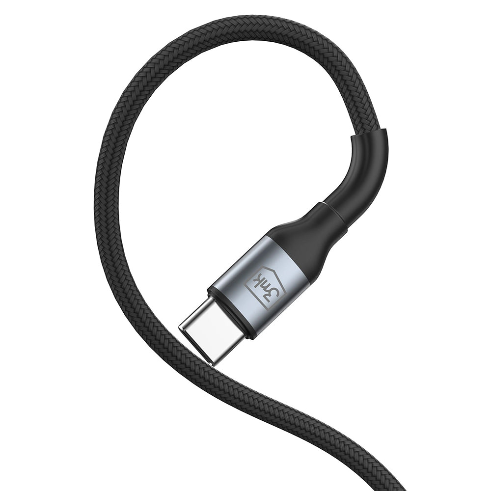 Cable de Datos y Carga USB-C - USB-C 3MK Hyper N, 100W, 1m, Negro