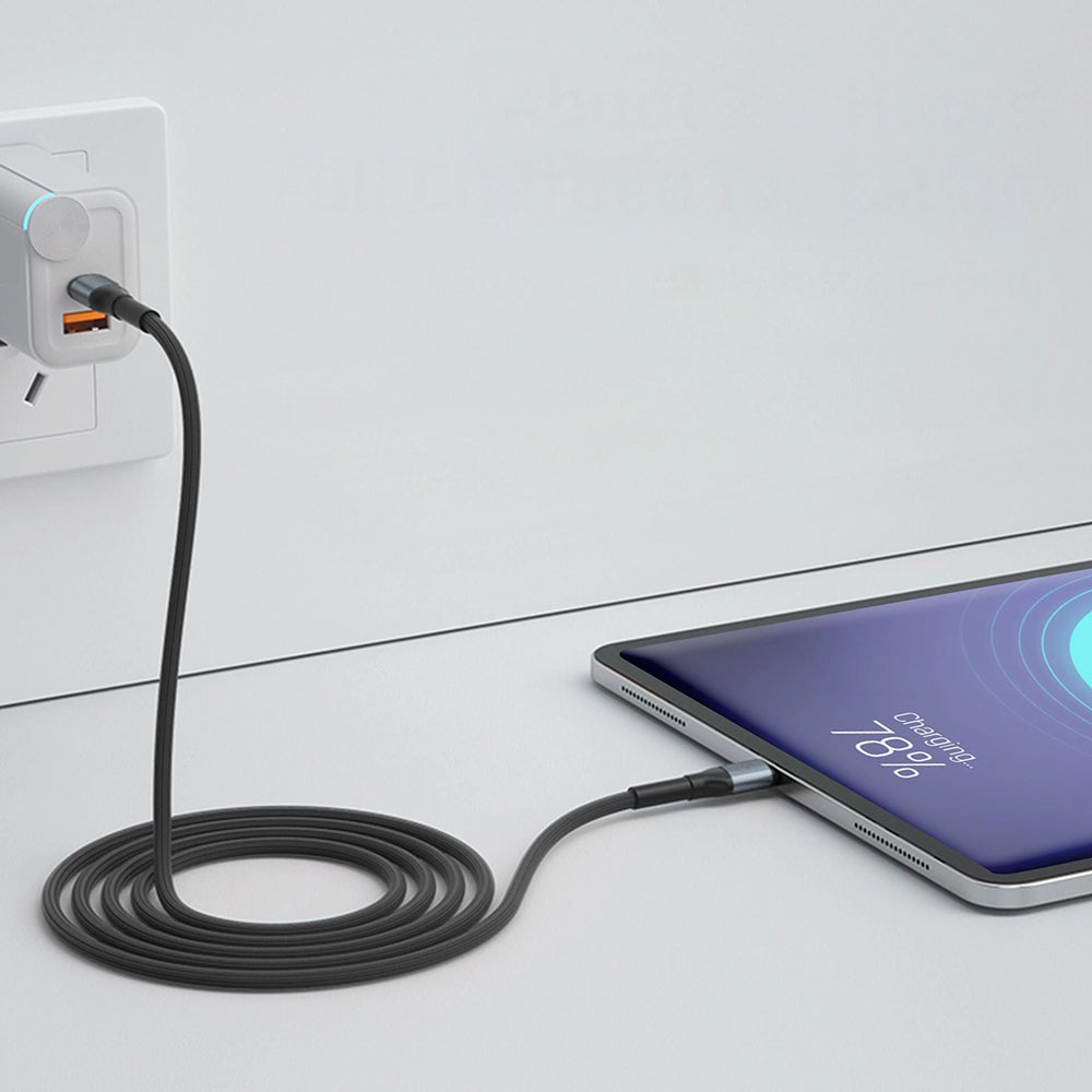 Cable de Datos y Carga USB-C - USB-C 3MK Hyper N, 100W, 1m, Negro