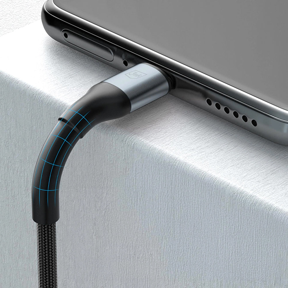 Cable de Datos y Carga USB-C - USB-C 3MK Hyper N, 100W, 1m, Negro