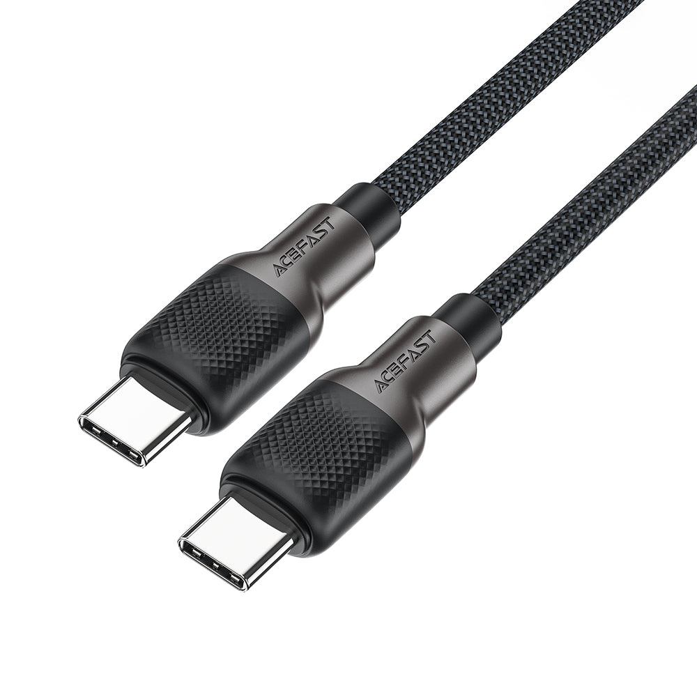 Cable de Datos y Carga USB-C - USB-C Acefast C10-03, 60W, 1.2m, Negro