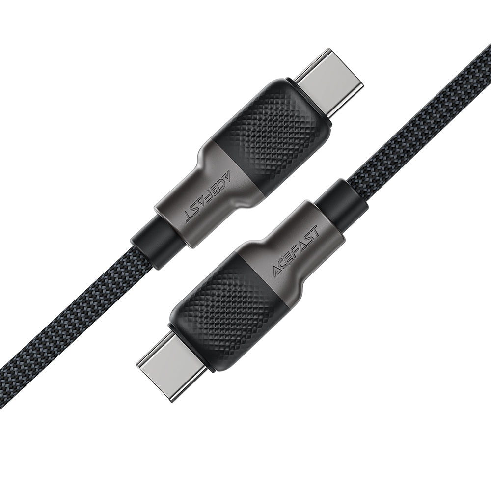 Cable de Datos y Carga USB-C - USB-C Acefast C10-03, 60W, 1.2m, Negro