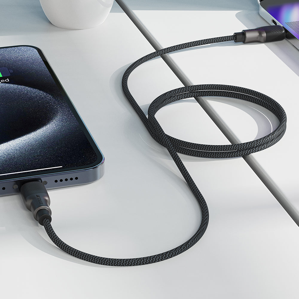 Cable de Datos y Carga USB-C - USB-C Acefast C10-03, 60W, 1.2m, Negro