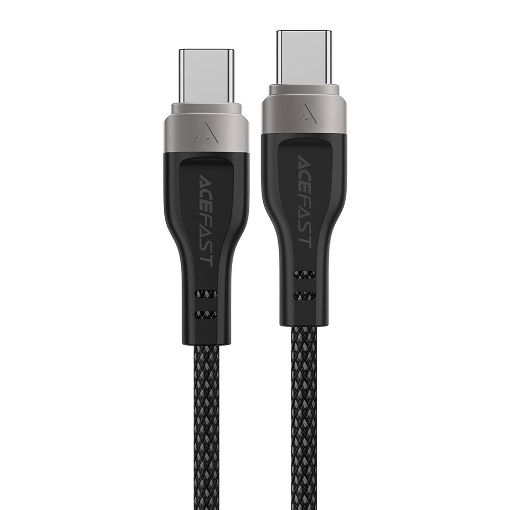 Cable de Datos y Carga USB-C - USB-C Acefast C11-03, 60W, 1.2m, Negro