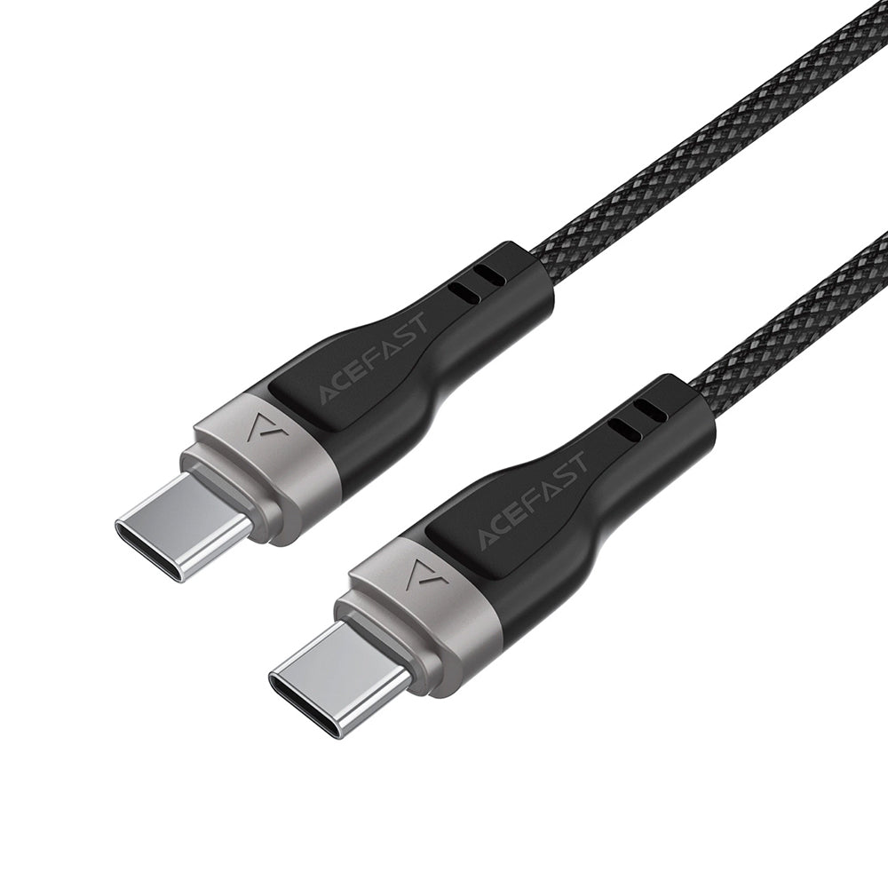 Cable de Datos y Carga USB-C - USB-C Acefast C11-03, 60W, 1.2m, Negro