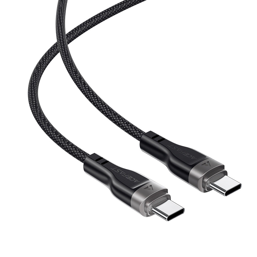 Cable de Datos y Carga USB-C - USB-C Acefast C11-03, 60W, 1.2m, Negro