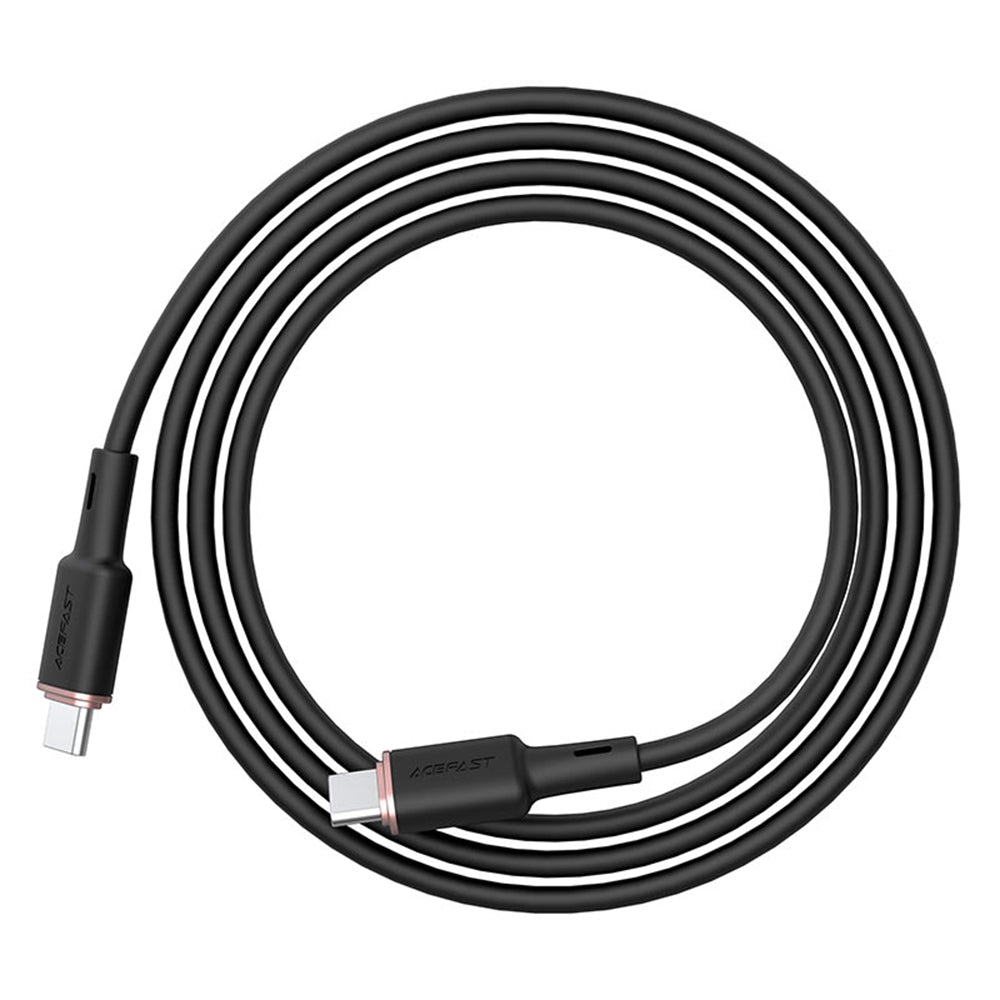 Cable de Datos y Carga USB-C - USB-C Acefast C2-03, 60W, 1.2m, Negro