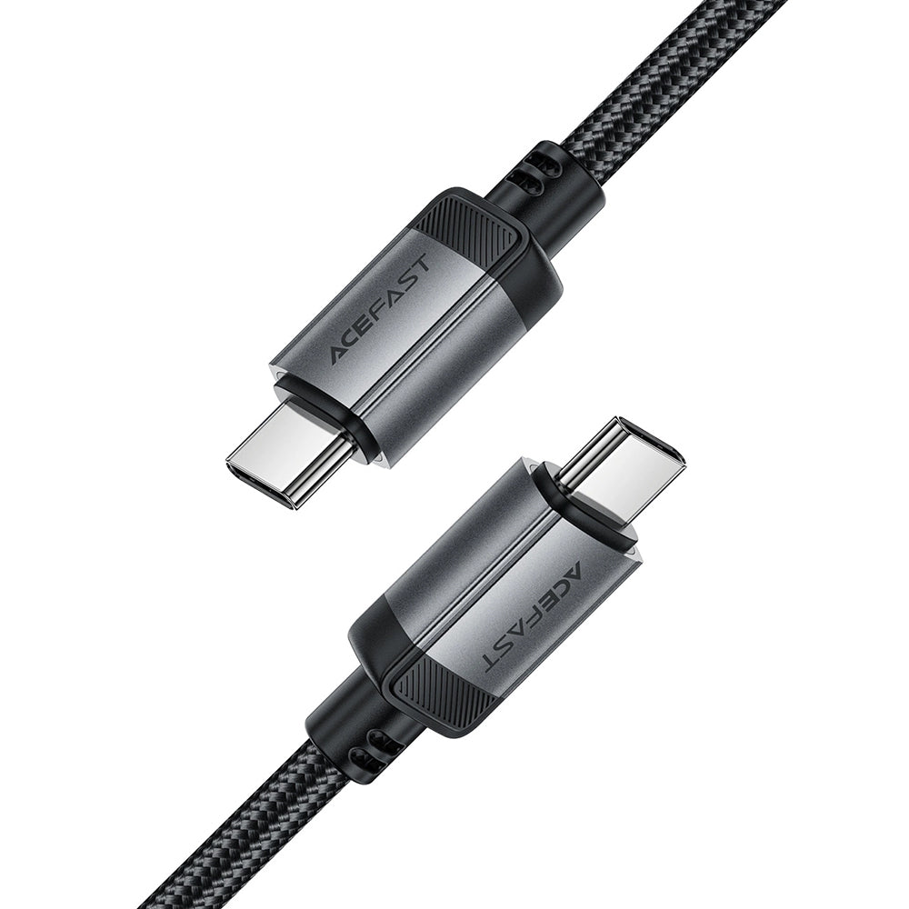 Cable de Datos y Carga USB-C - USB-C Acefast C20-03, 60W, 1.2m, Negro
