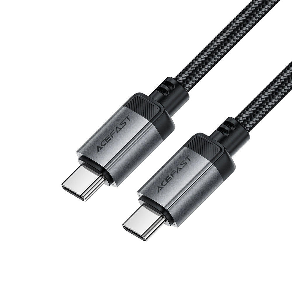 Cable de Datos y Carga USB-C - USB-C Acefast C20-03, 60W, 1.2m, Negro