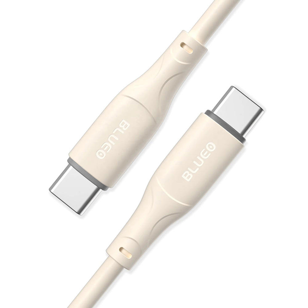 Cable de Datos y Carga USB-C - USB-C Blueo Ape Legend, 100W, 1.5m, Gris