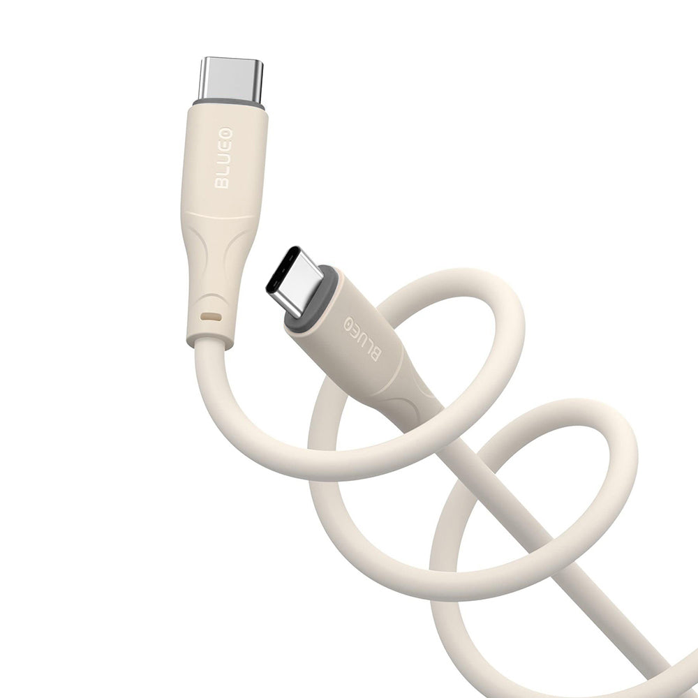 Cable de Datos y Carga USB-C - USB-C Blueo Ape Legend, 100W, 1.5m, Gris