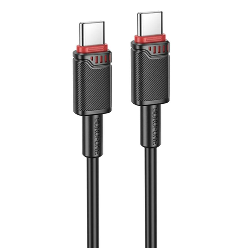 Cable de Datos y Carga USB-C - USB-C Borofone BX110 Beneficio, 60W, 1m, Negro