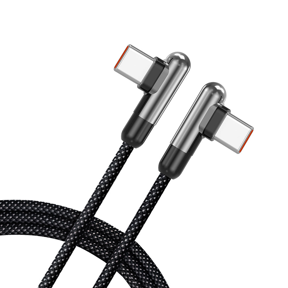 Cable de Datos y Carga USB-C - USB-C Lito LD13CC, 60W, 1m, Negro