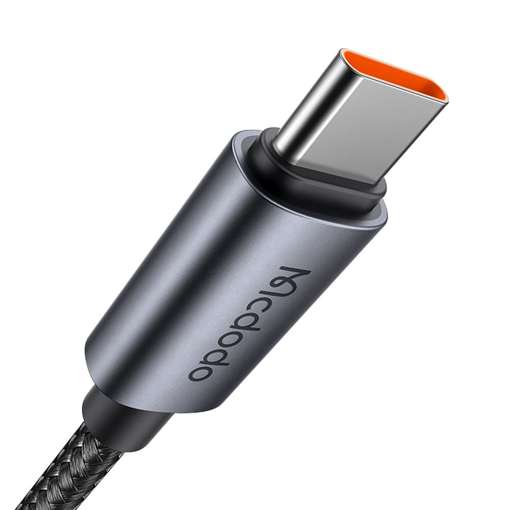 Cable de Datos y Carga USB-C - USB-C McDodo CA-5610 Display, 100W, 1.2m, Negro