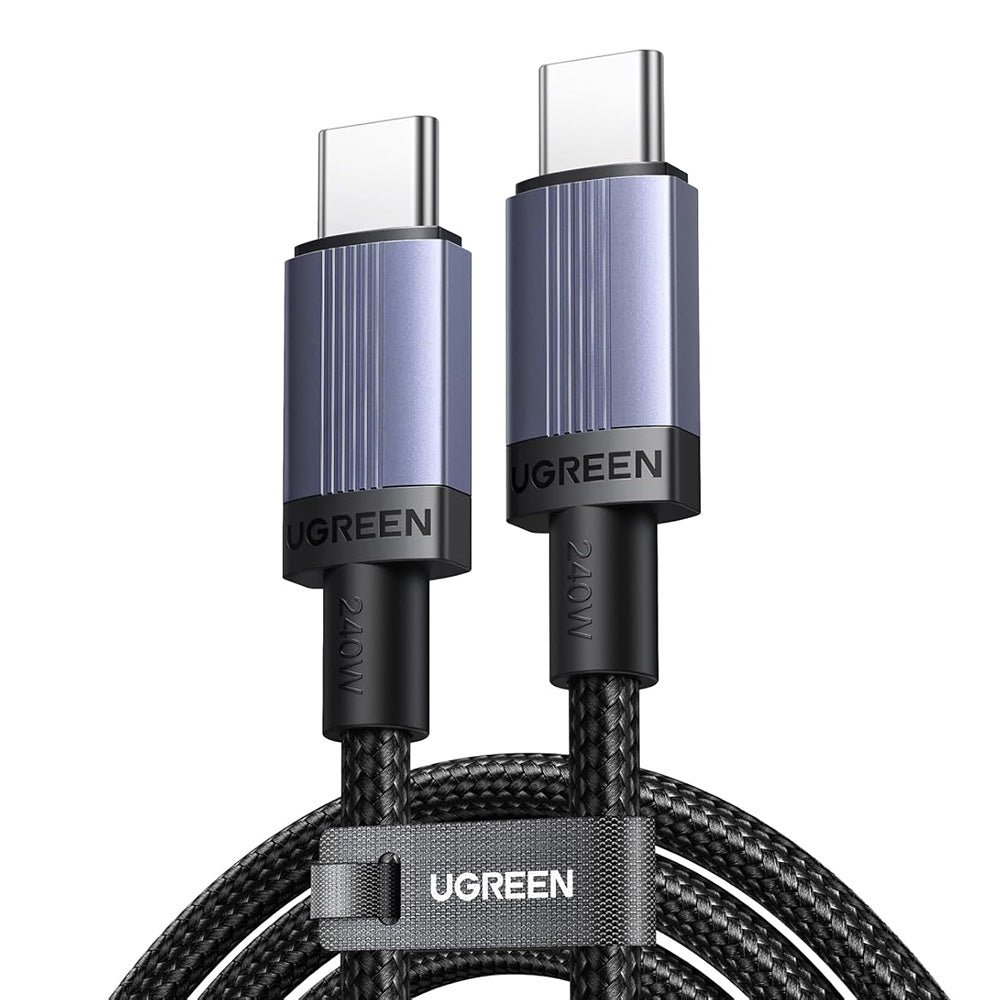 Cable de Datos y Carga USB-C - USB-C UGREEN L532, 240W, 1m, Gris