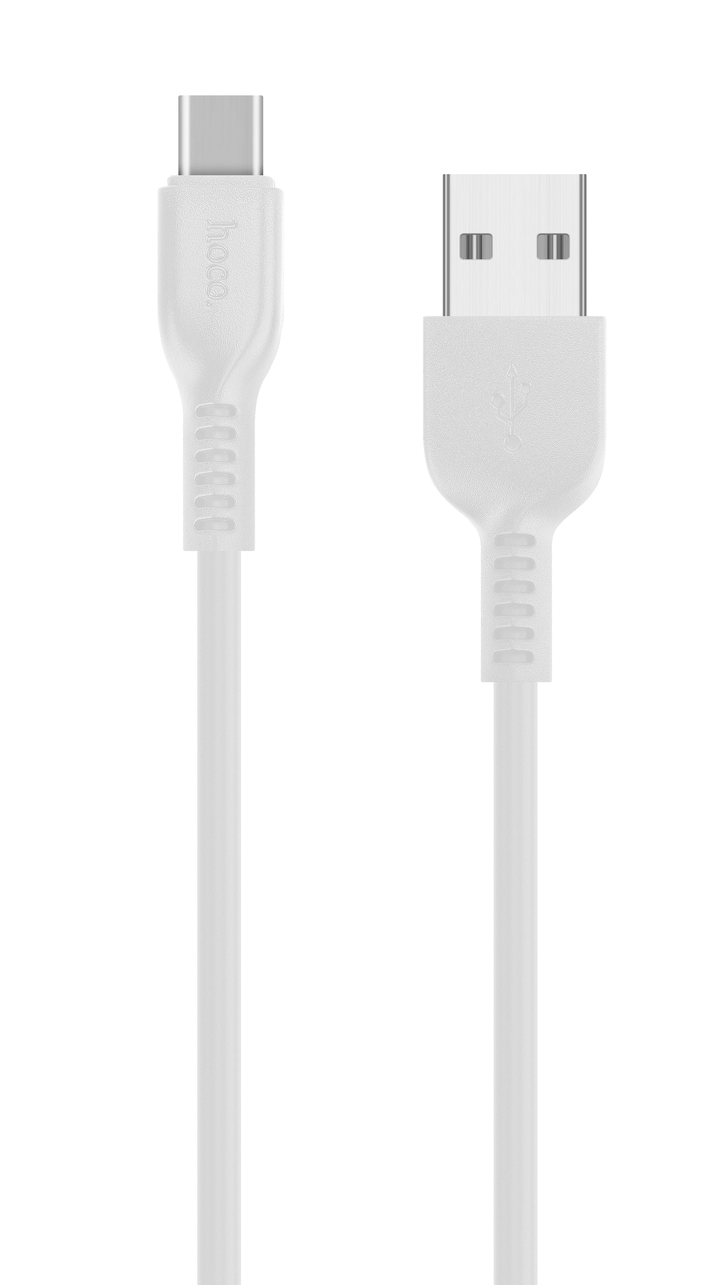 Cable de Datos y Carga USB-A - USB-C HOCO Flash X20, 18W, 2m, Blanco