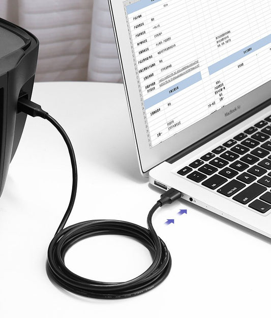 Cable de Impresora UGREEN US135, USB-A - USB-B, 1.5m, Negro