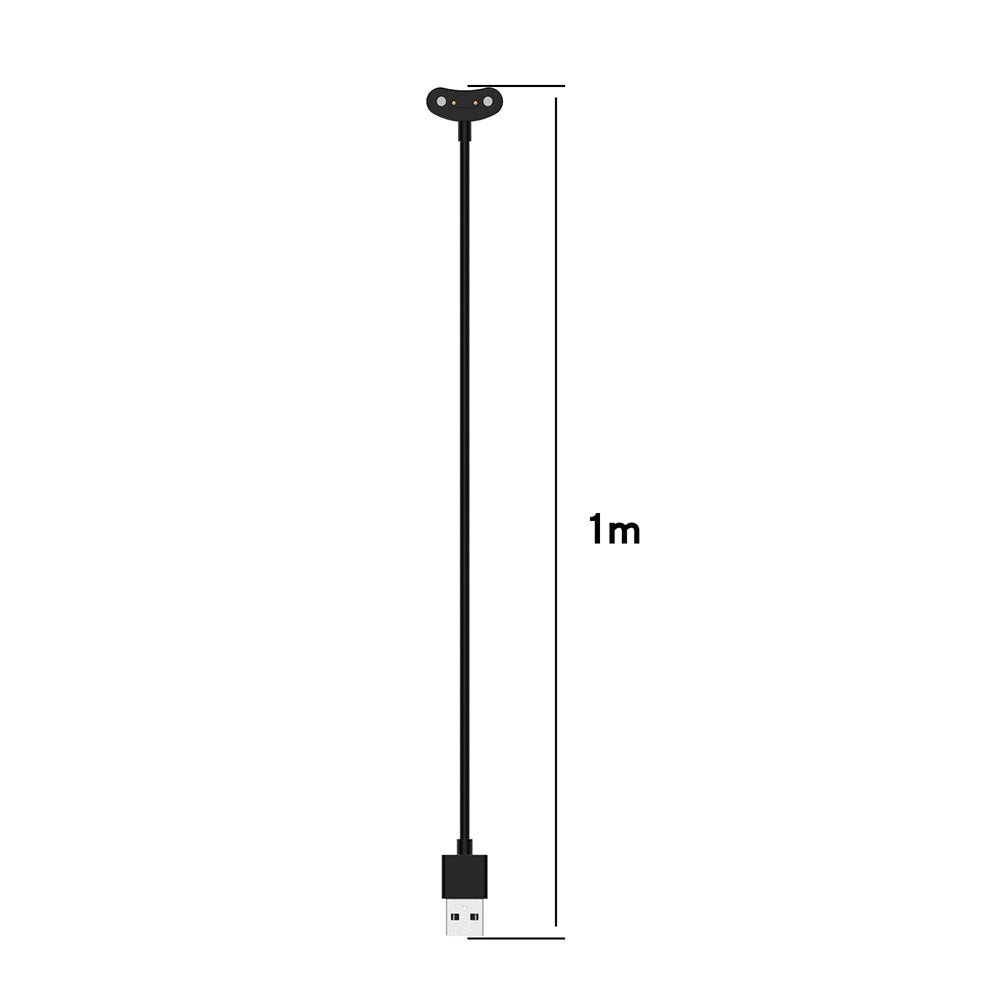 Cable de Carga Techsuit TCW1 para Mobvoi Watch Series, USB-A, Negro