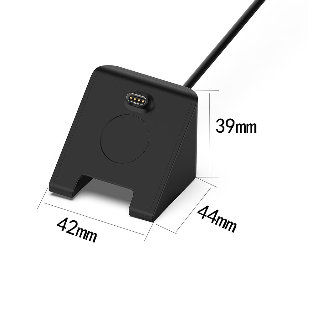 Cable de Carga Techsuit TGC3 para Garmin Fenix 5 Plus / 7X / 6X / 6 / 5, USB-A, Negro