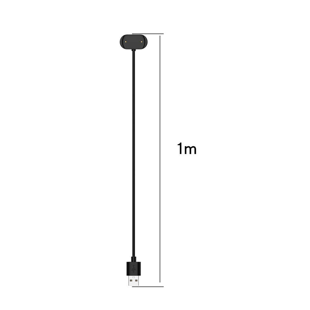 Cable de Carga Techsuit THA3 para Amazfit Watch Series, USB-A, Negro