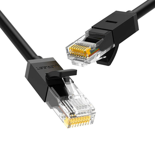 Cable de red UGREEN NW102, UTP, Cat6, 0,5m, Negro
