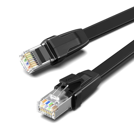 Cable de red UGREEN NW134 Plano, UTP, Cat8, 1m, Negro